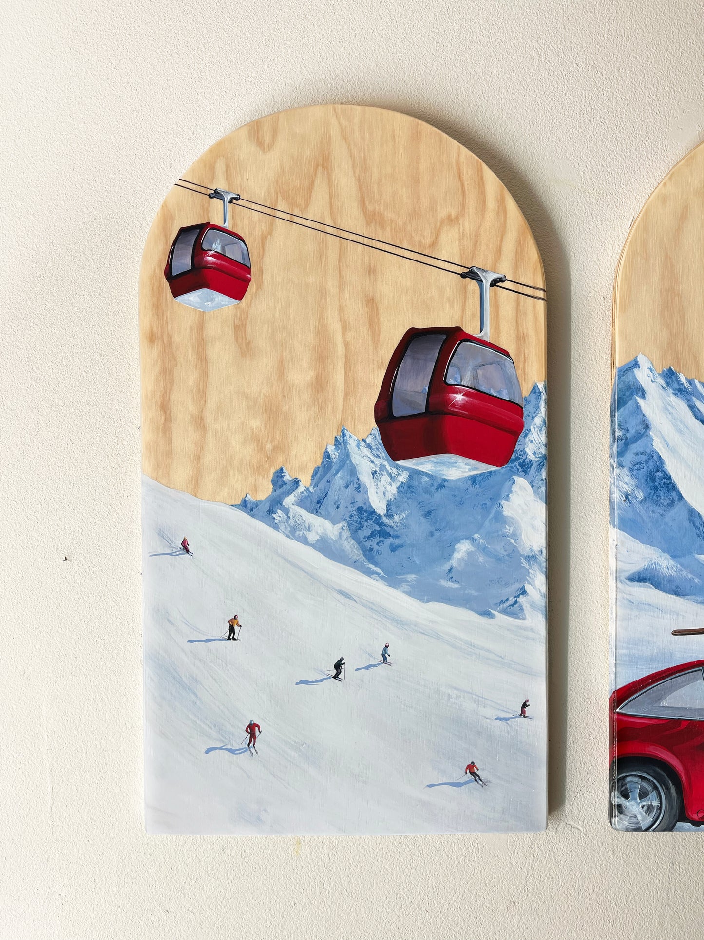 "Après Ski" No. 1 Original Painting