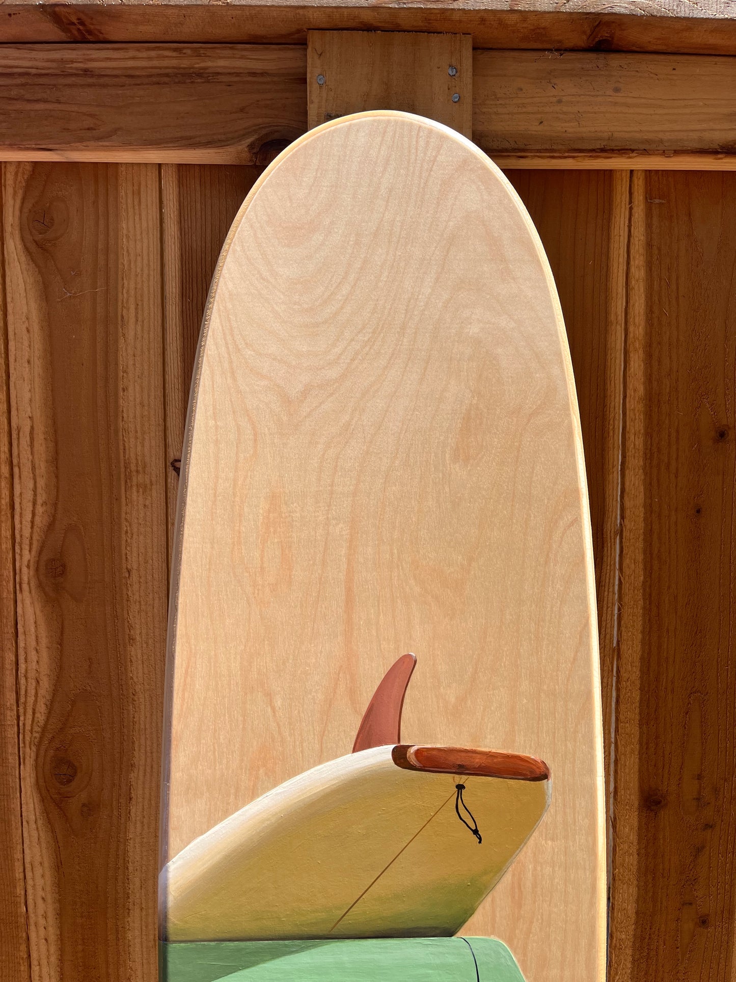 Bronco Surfboard Original Painting