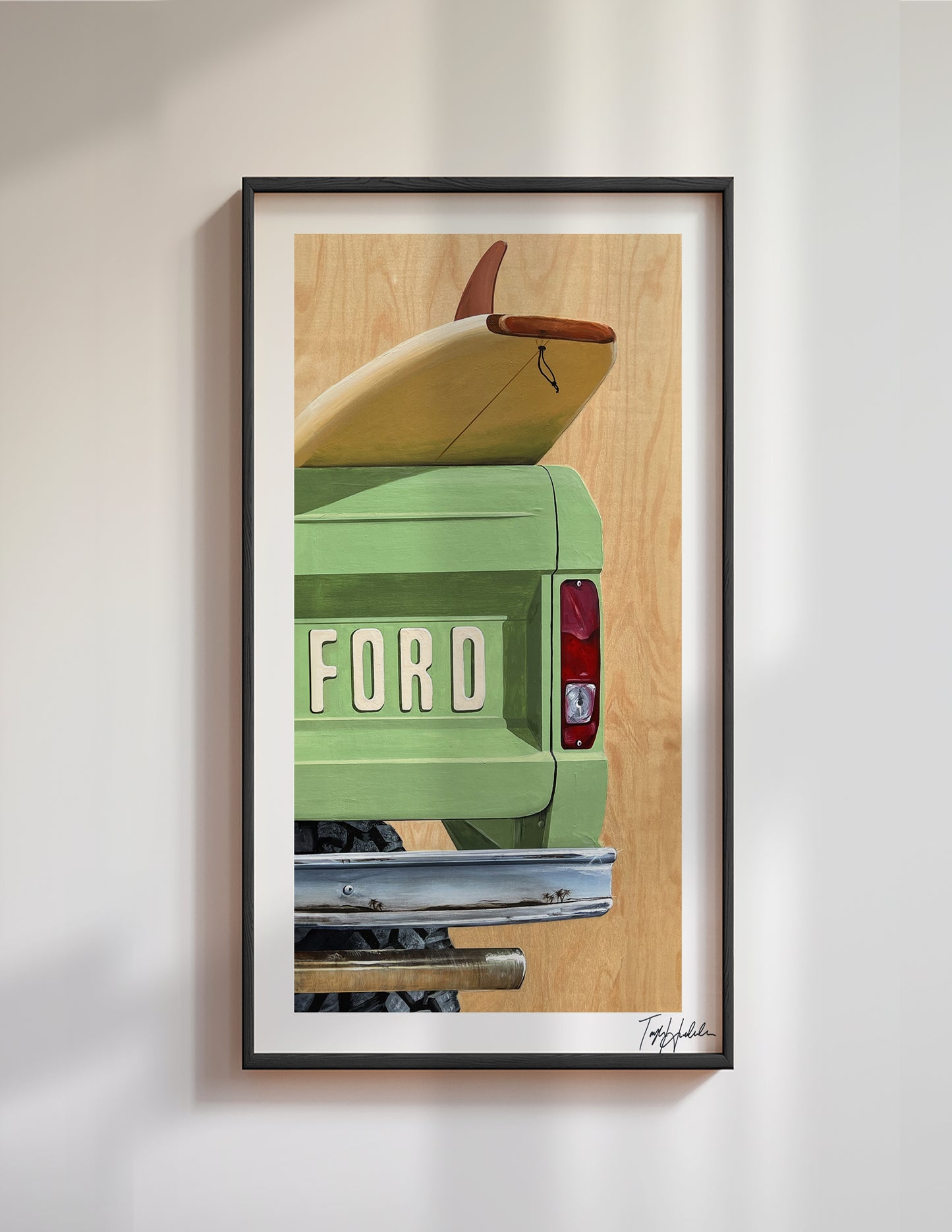 "Palms + Bronco" Print