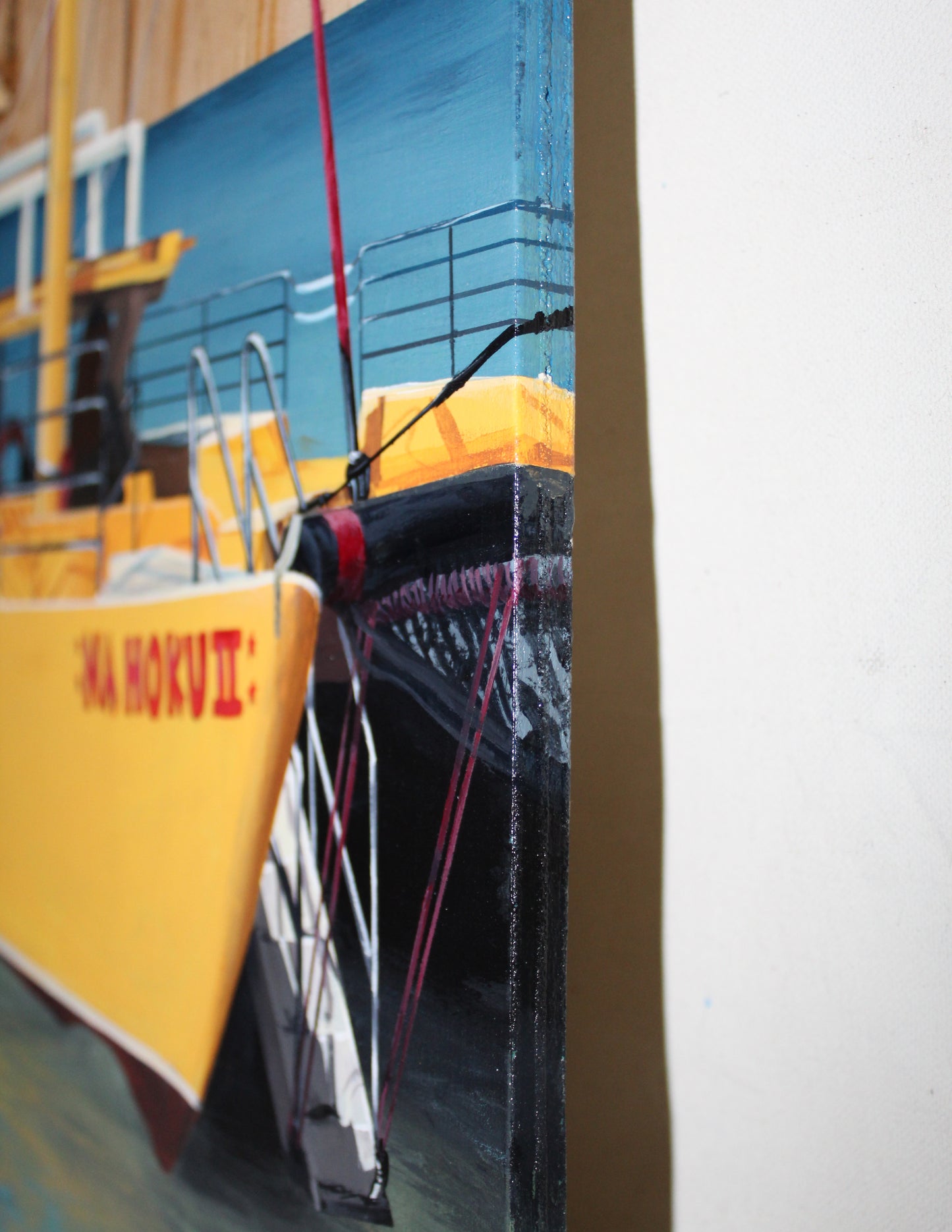 "Yellow Drift" Original Painting