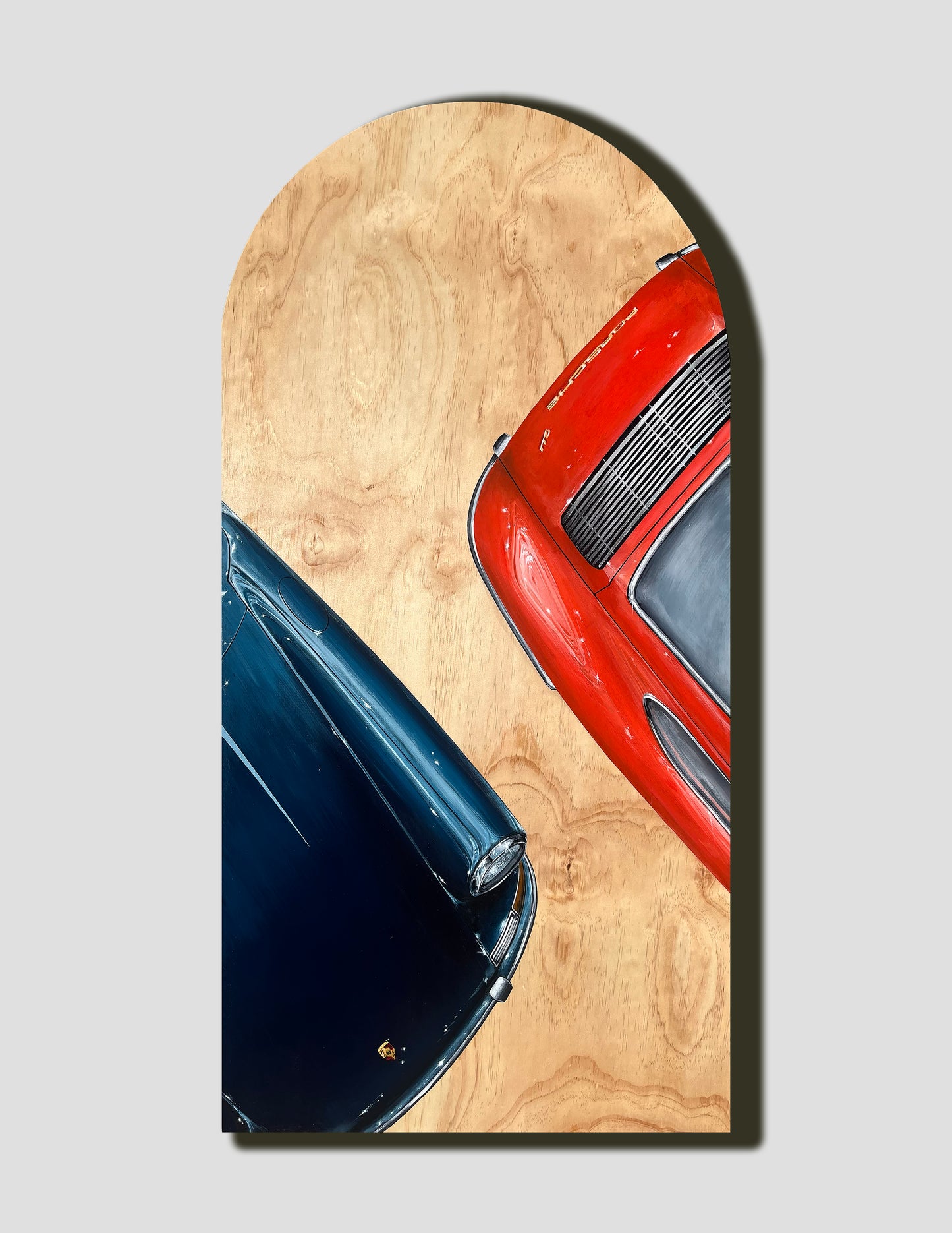 "Double the Speed" Original Painting