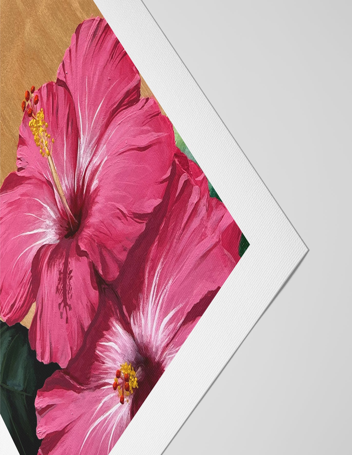 "Hibiscus + Vespa" Print