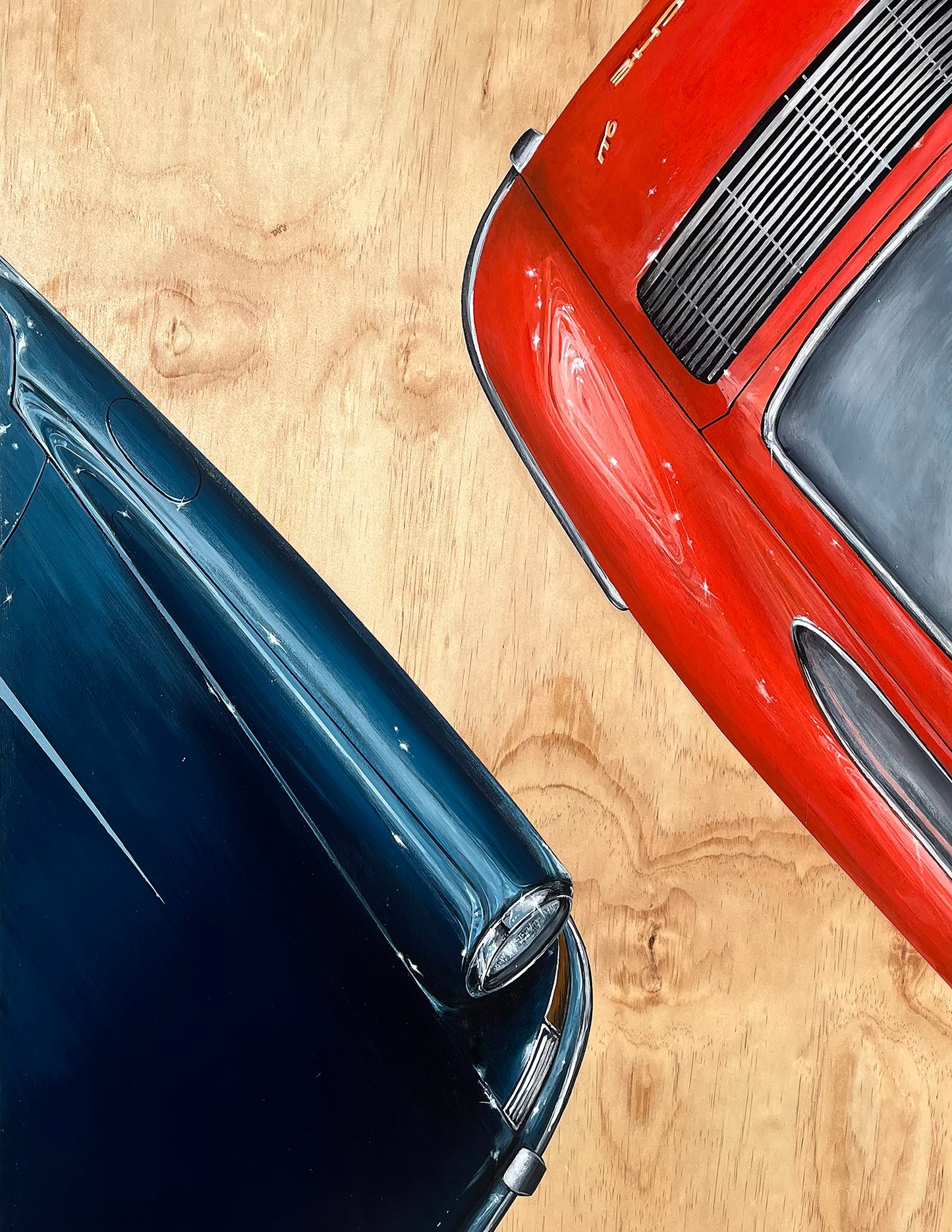 "Double the Speed" Original Painting