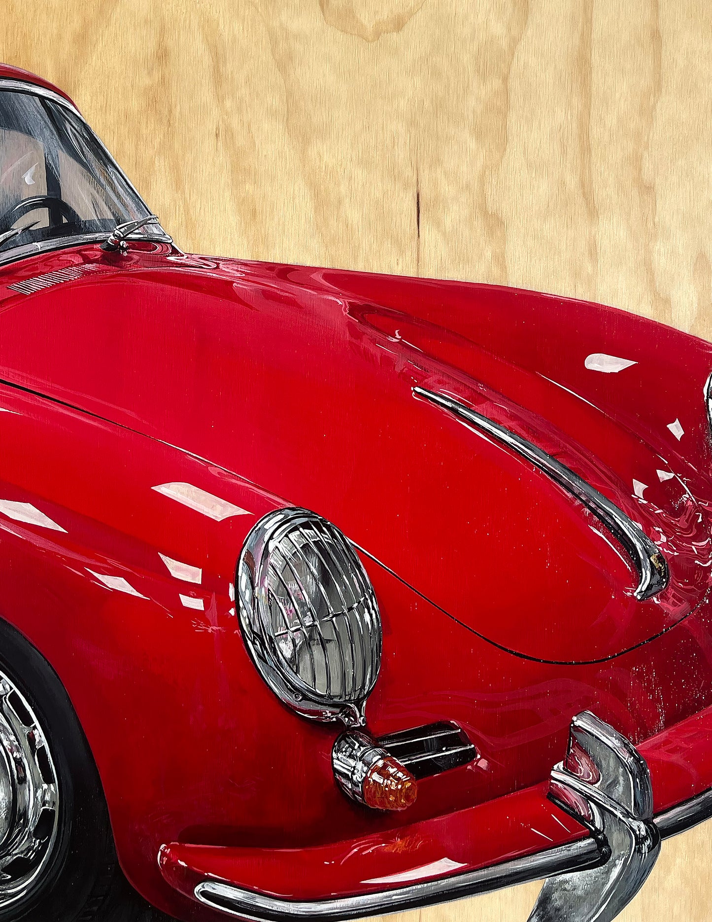 "Grandpa's Car" Original Painting