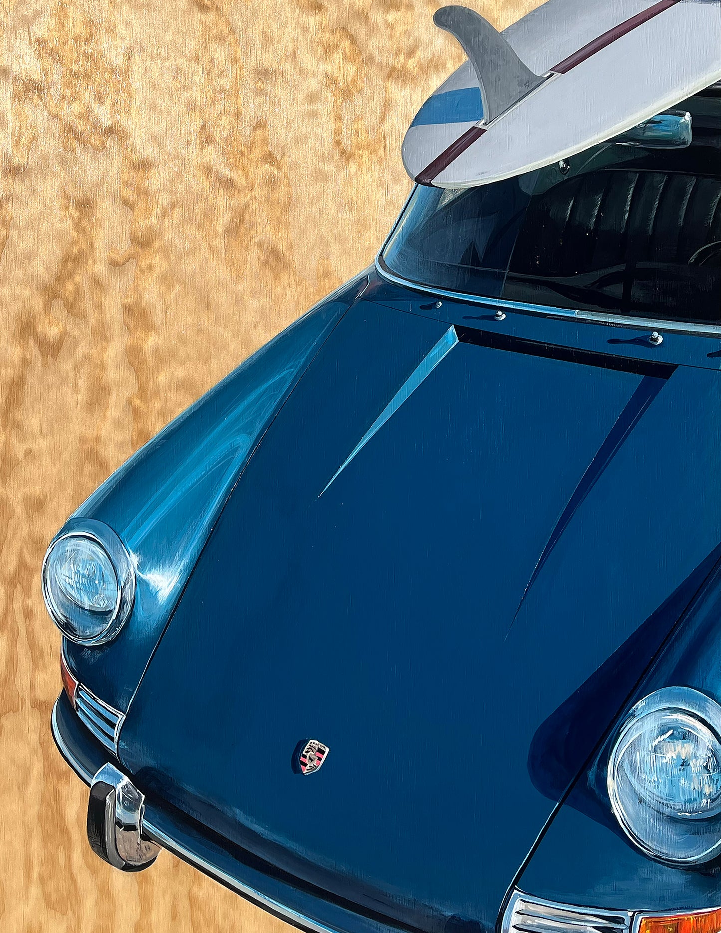 "Ole Blue" Original Painting