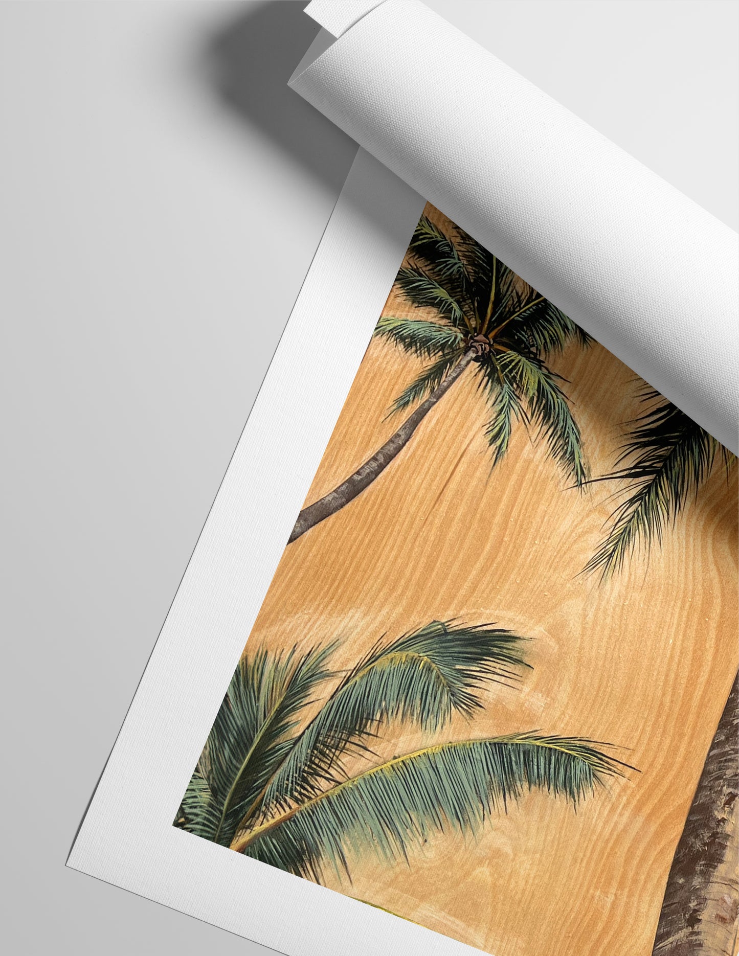 "Palms + Bronco" Print