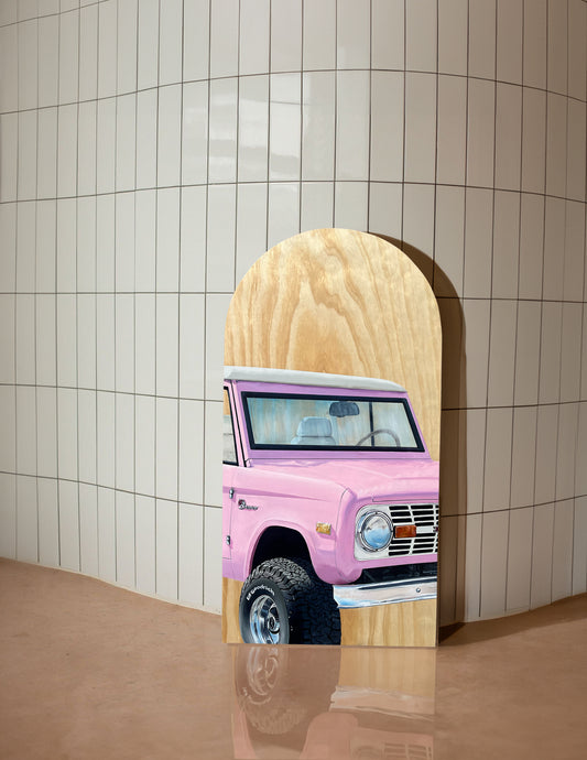 "Barbie's Dream Ride" Original Painting