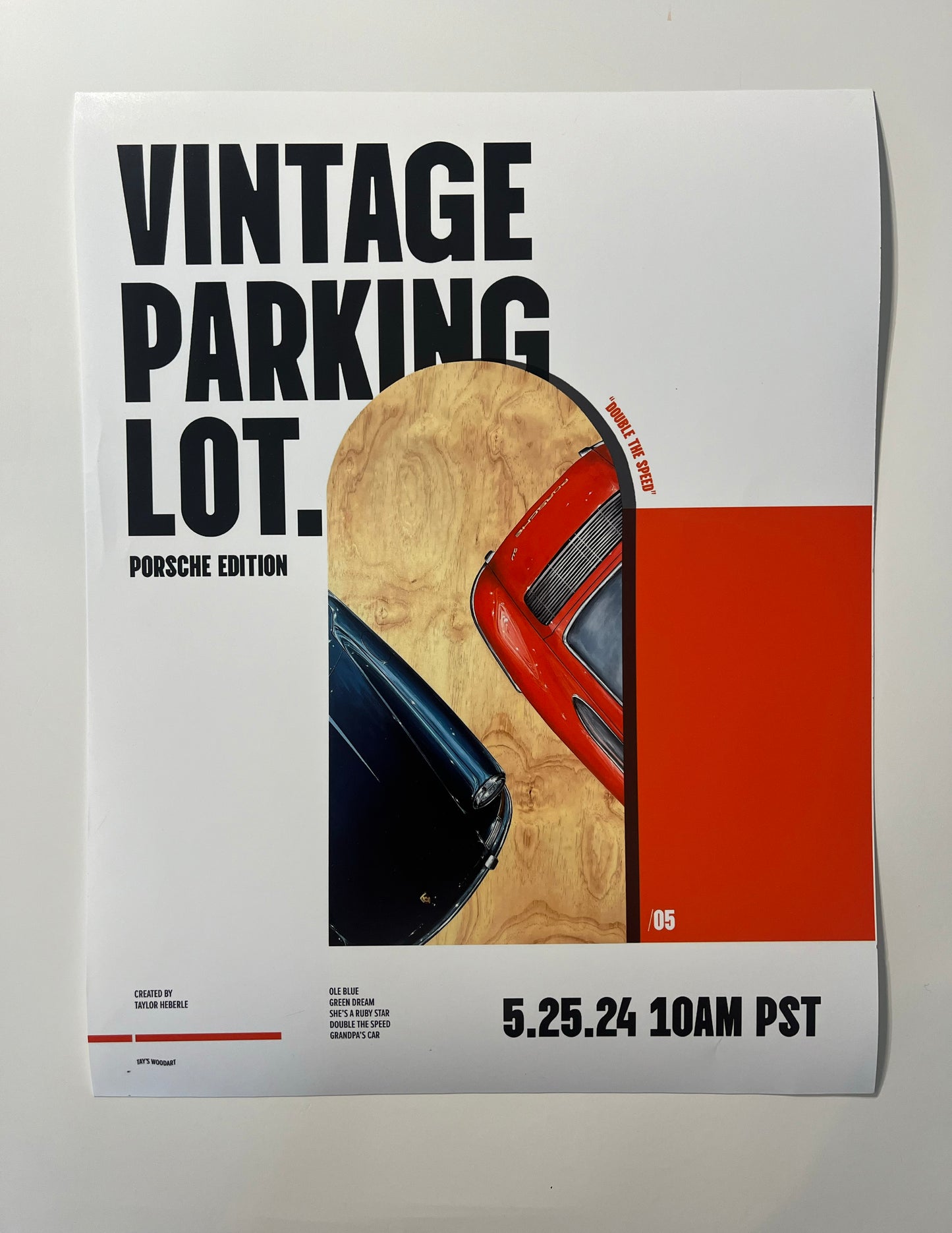 "Double the Speed" Original Painting