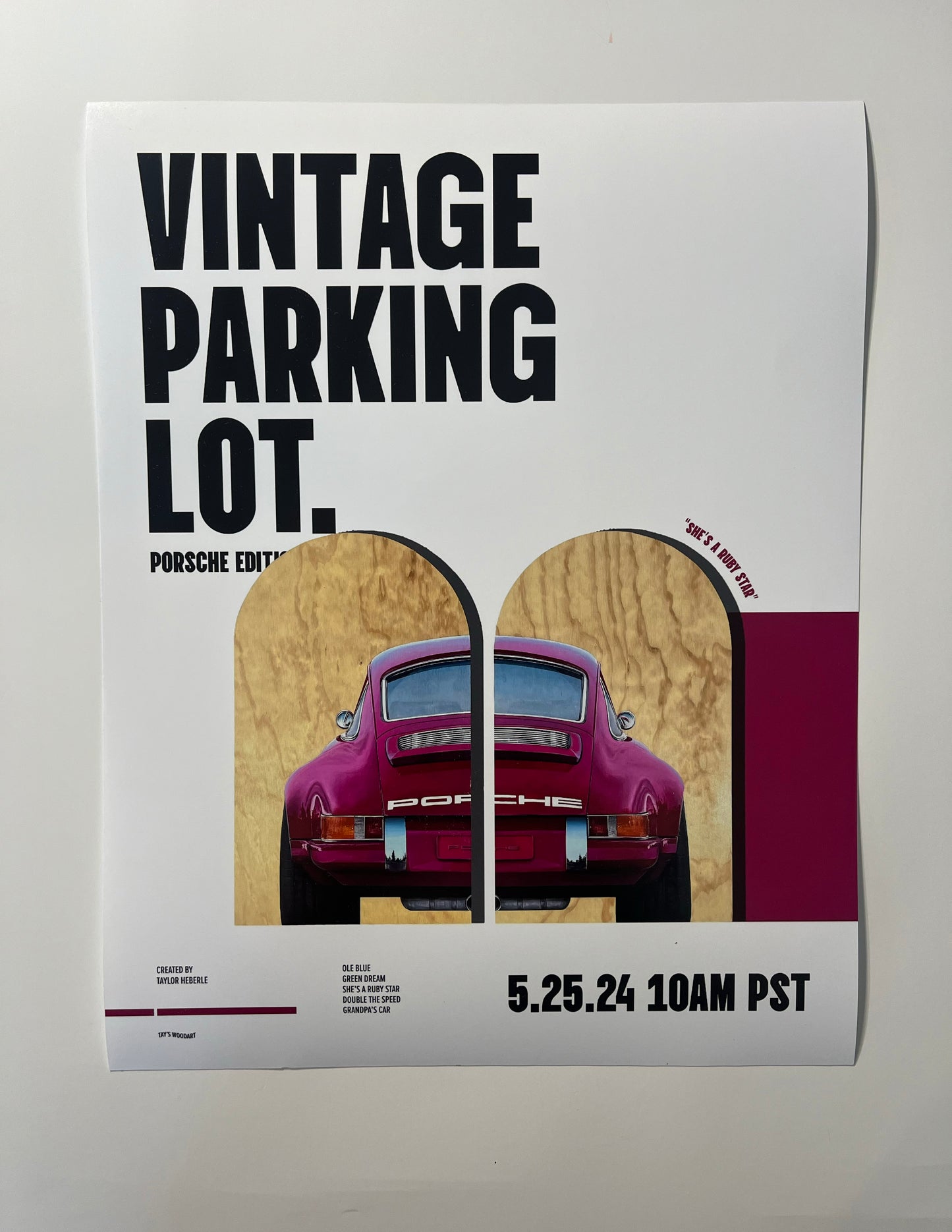 "She's a Ruby Star" Original Painting Set