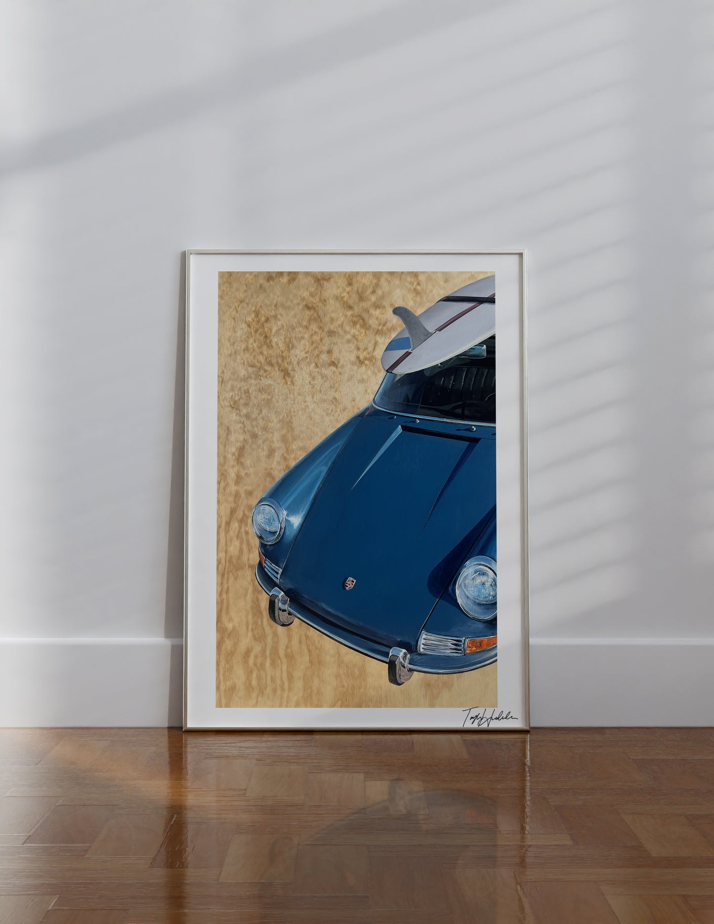 "Ole Blue" Print