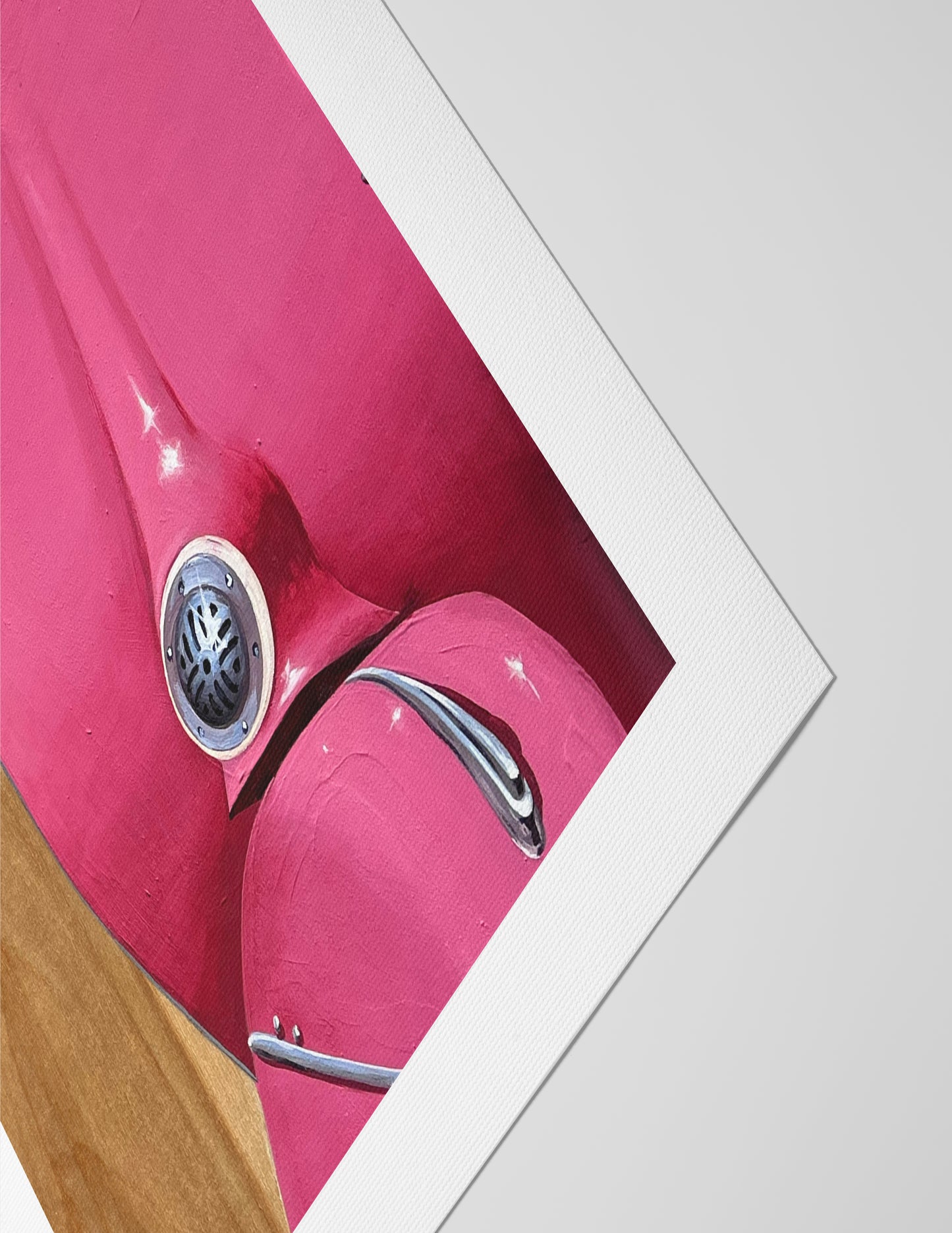 "Hibiscus + Vespa" Print