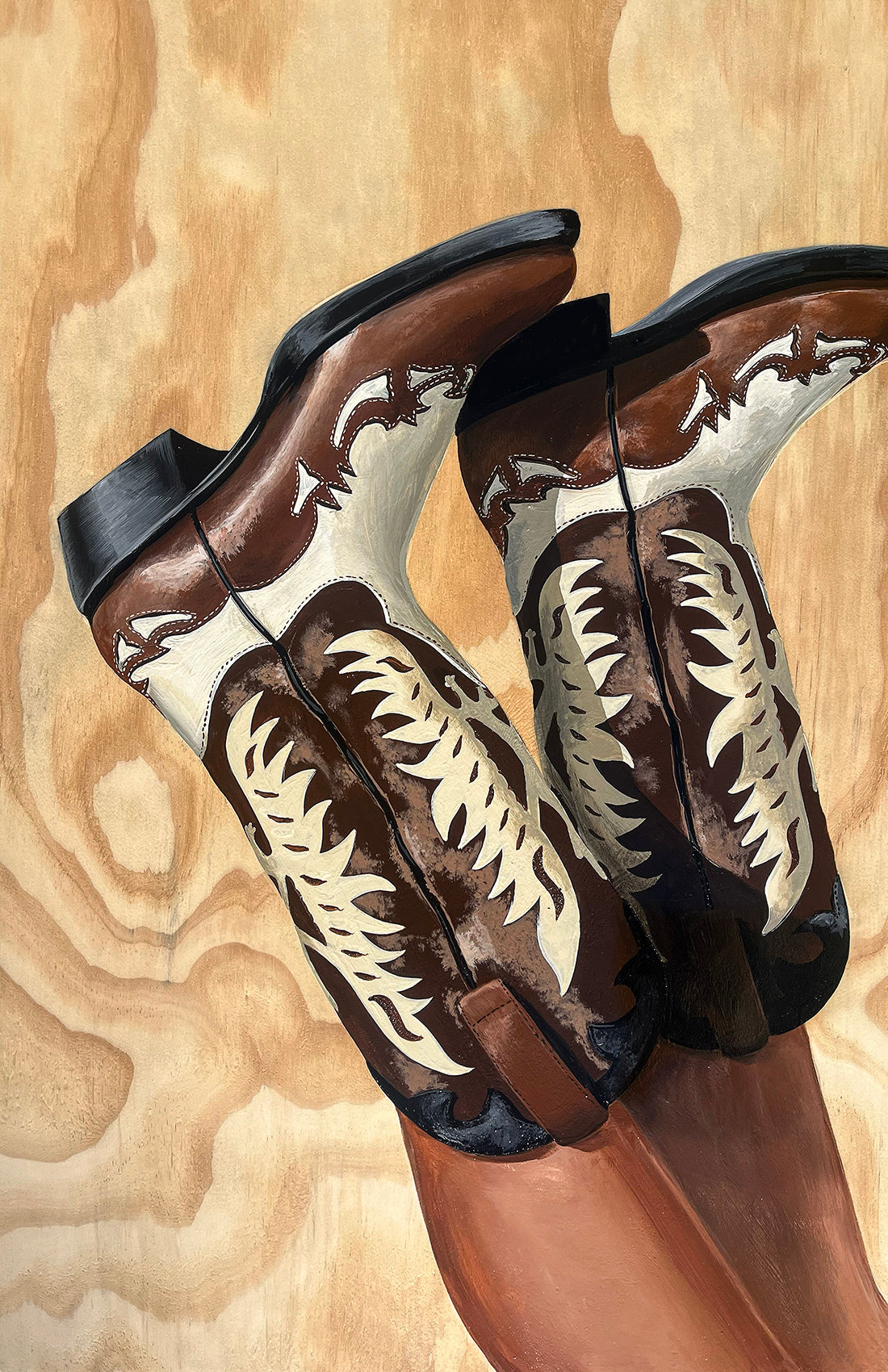 "Cowboy Roots" No. 2 Original Painting