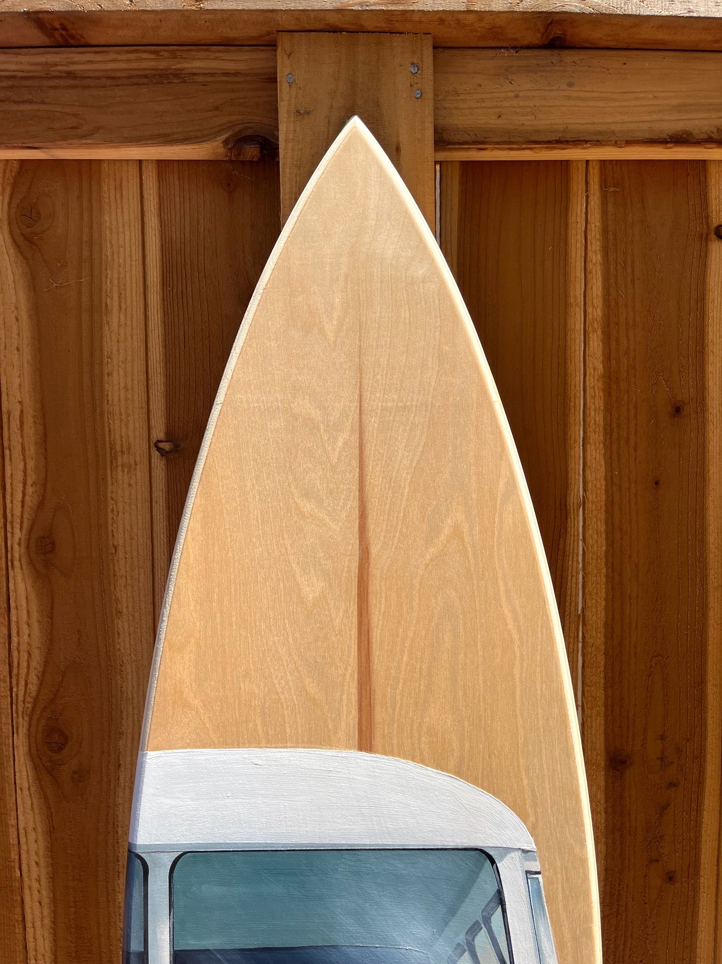 VW Bus Surfboard Original Painting