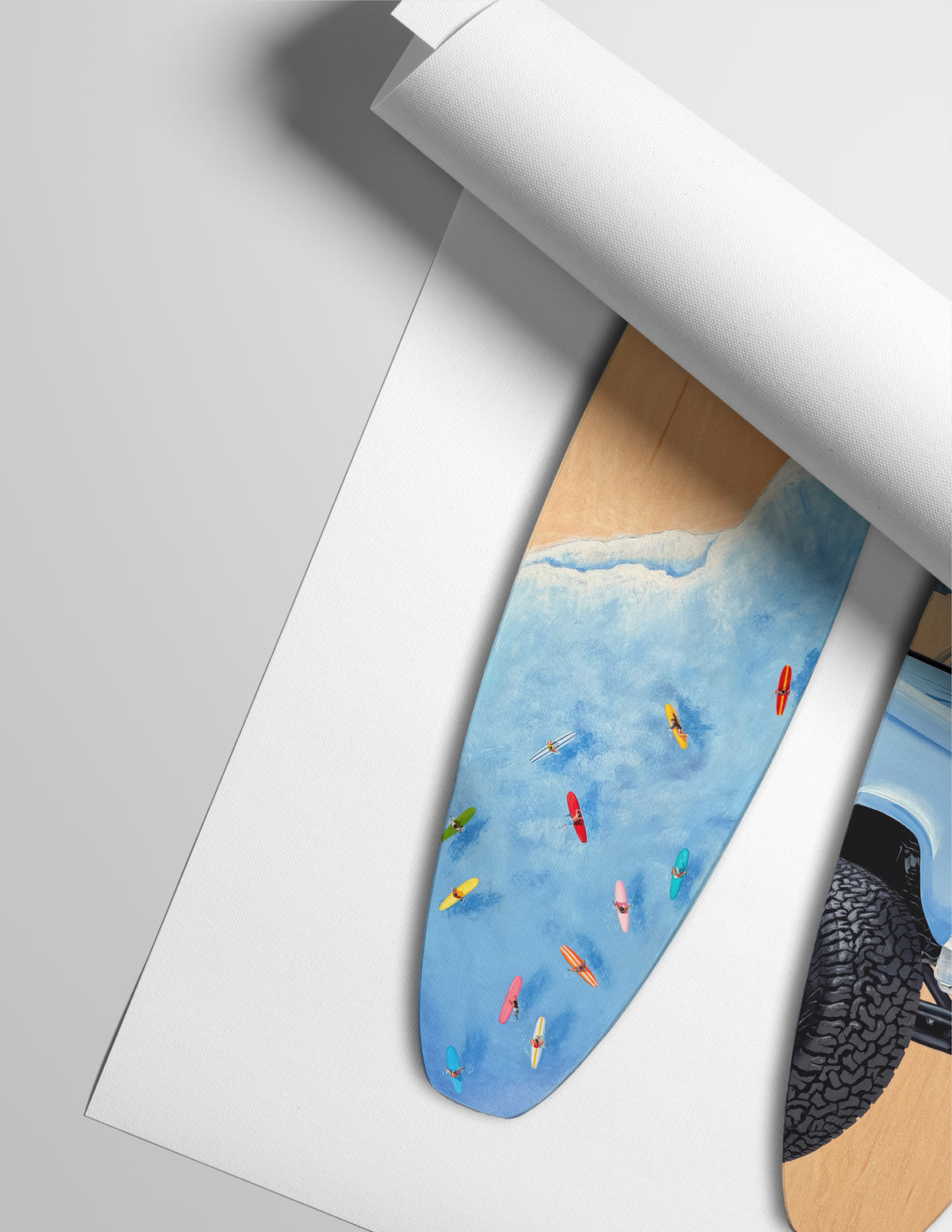"West Coast" Surfboard Set Print