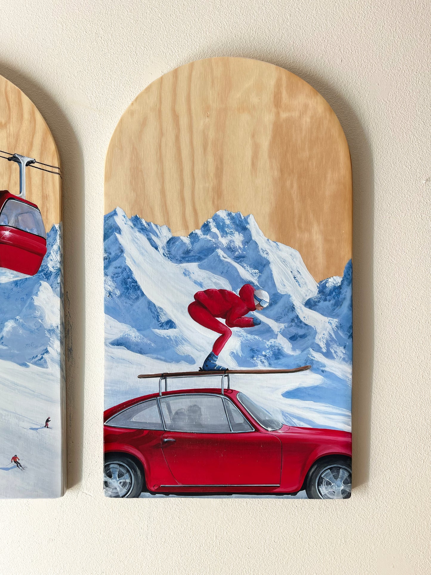 "Après Ski" No. 2 Original Painting