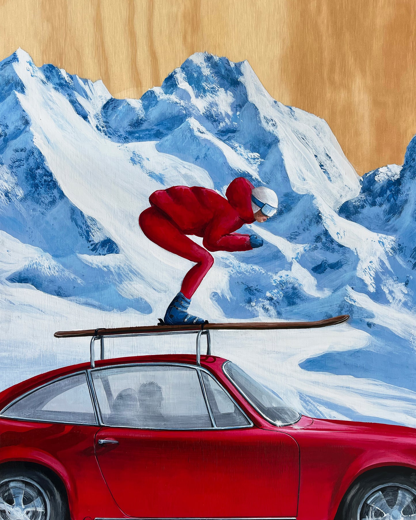 "Après Ski" No. 2 Original Painting