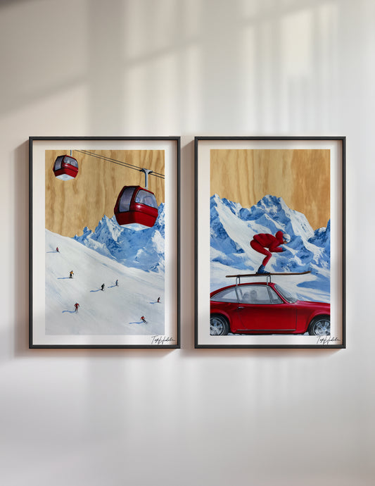 "Après Ski" Print