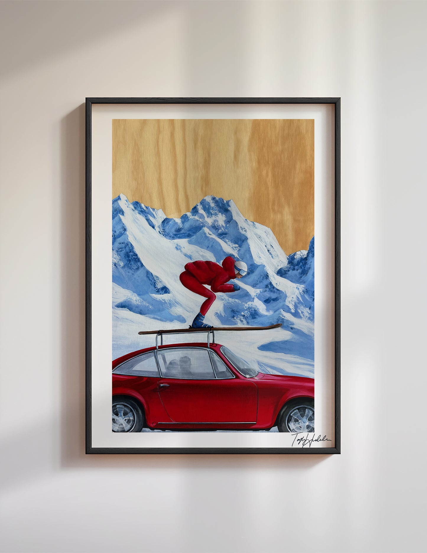 "Après Ski" Print
