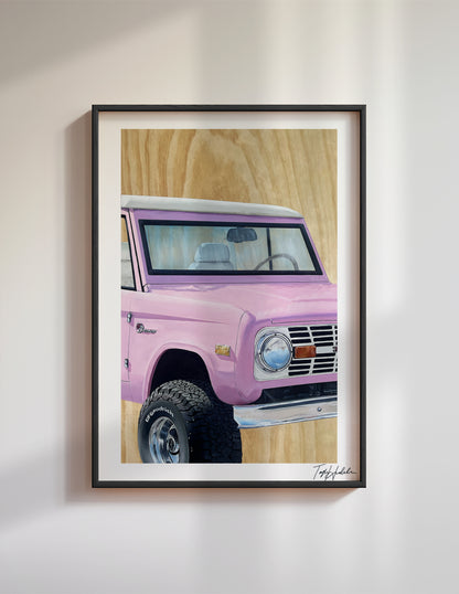 "Barbie's Dream Ride" Print