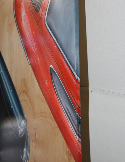 "Double the Speed" Original Painting
