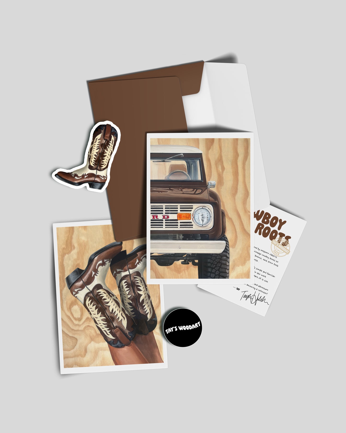 "Cowboy Roots" Pack (Print Club Archive)