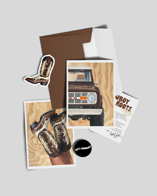 "Cowboy Roots" Pack (Print Club Archive)