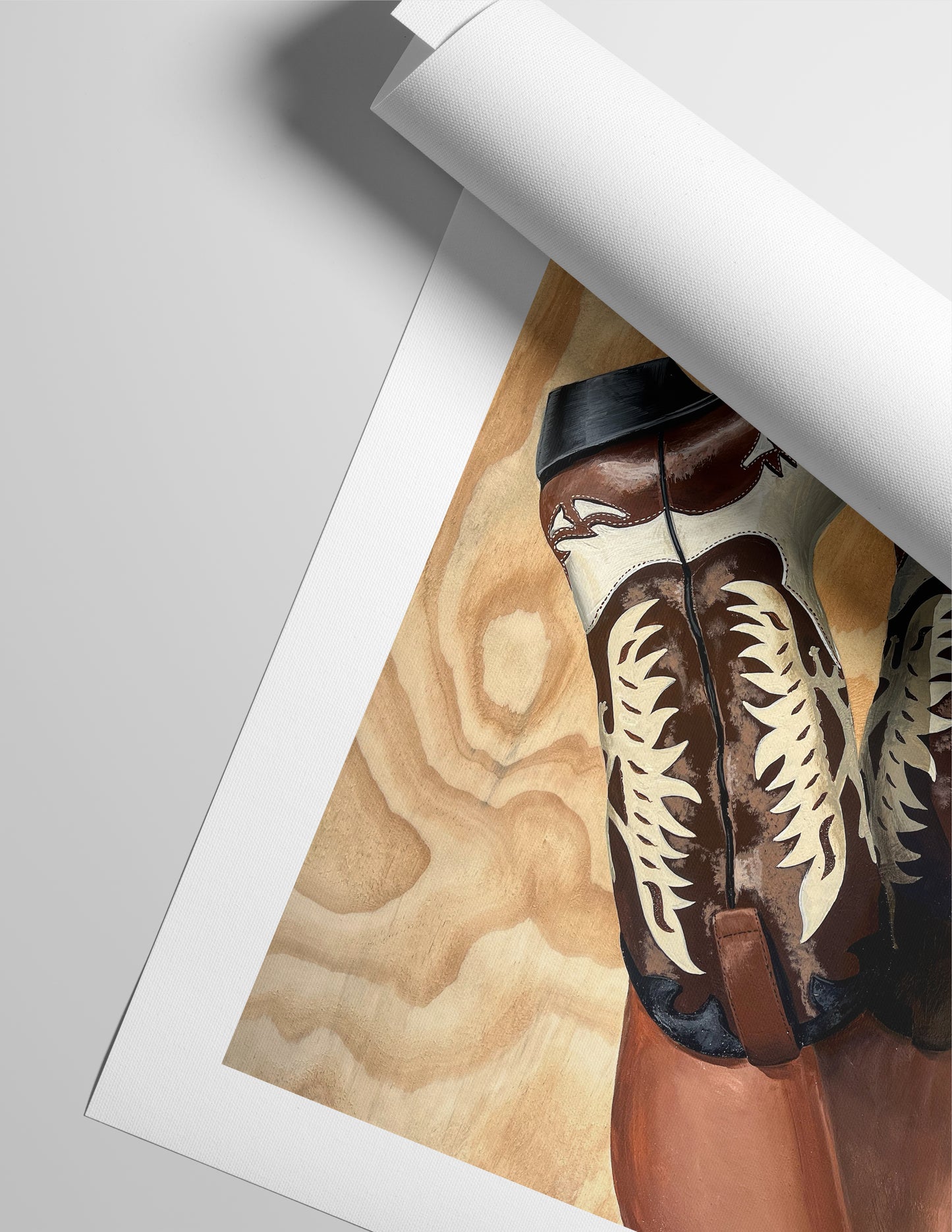 "Cowboy Roots" Print