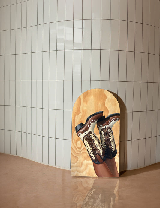 "Cowboy Roots" No. 2 Original Painting