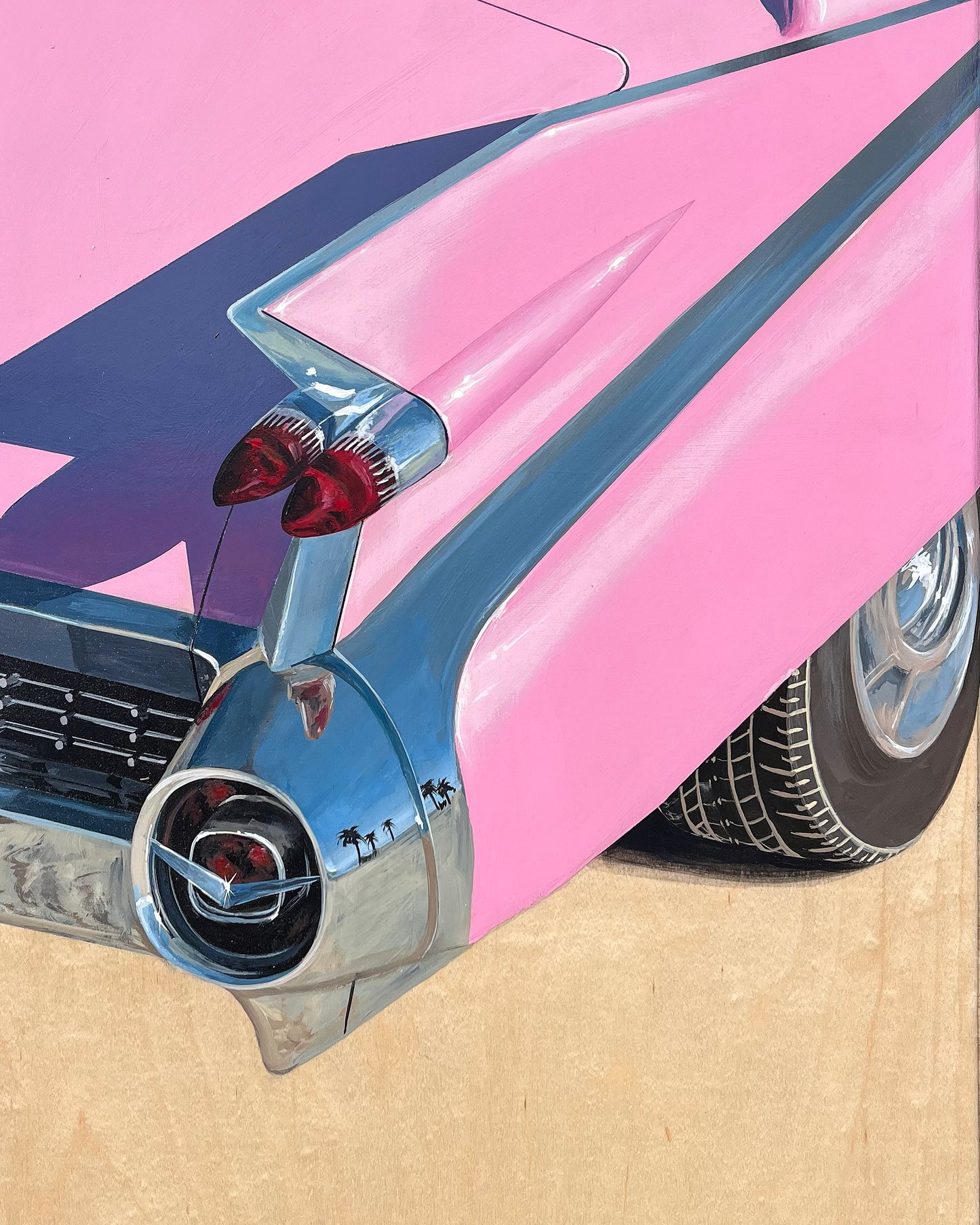 "Desert Inn" No. 1 Original Painting