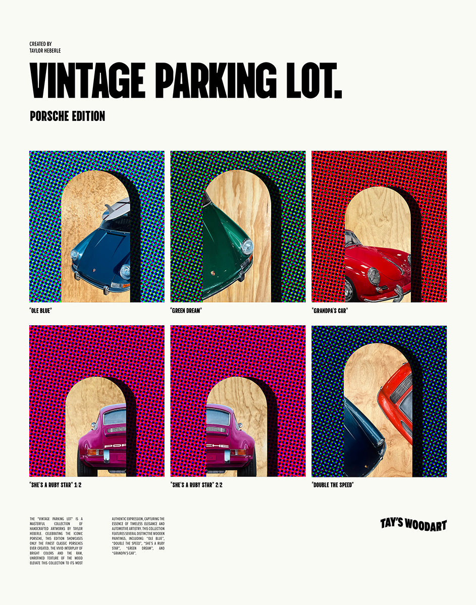 'VINTAGE PARKING LOT' POSTER