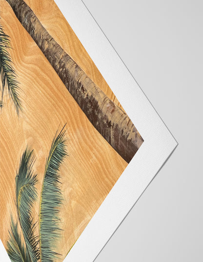 "Palms + Bronco" Print