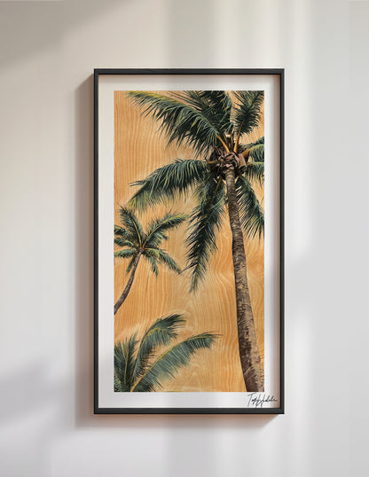 "Palms + Bronco" Print