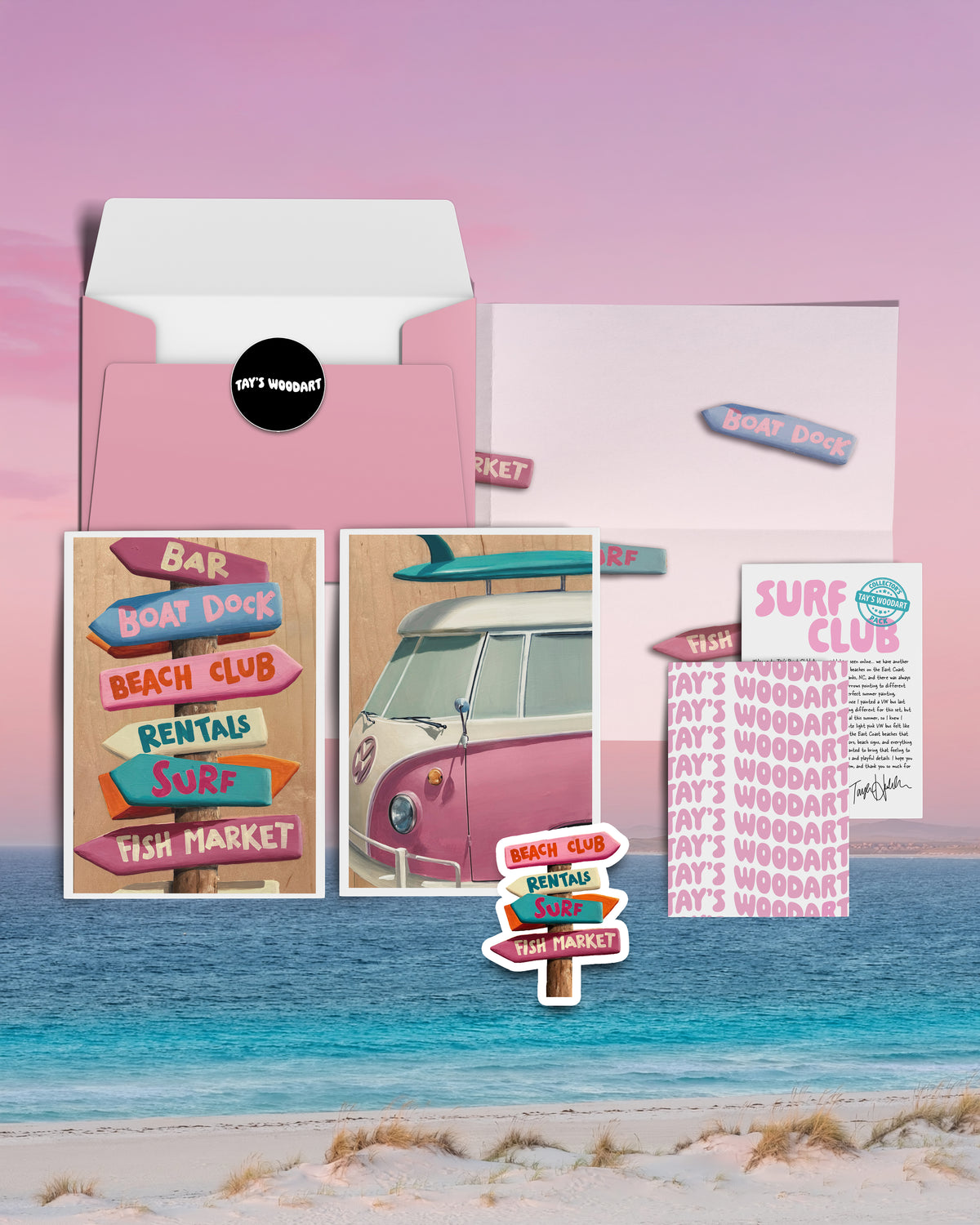"Surf Club" Pack (Print Club Archive)