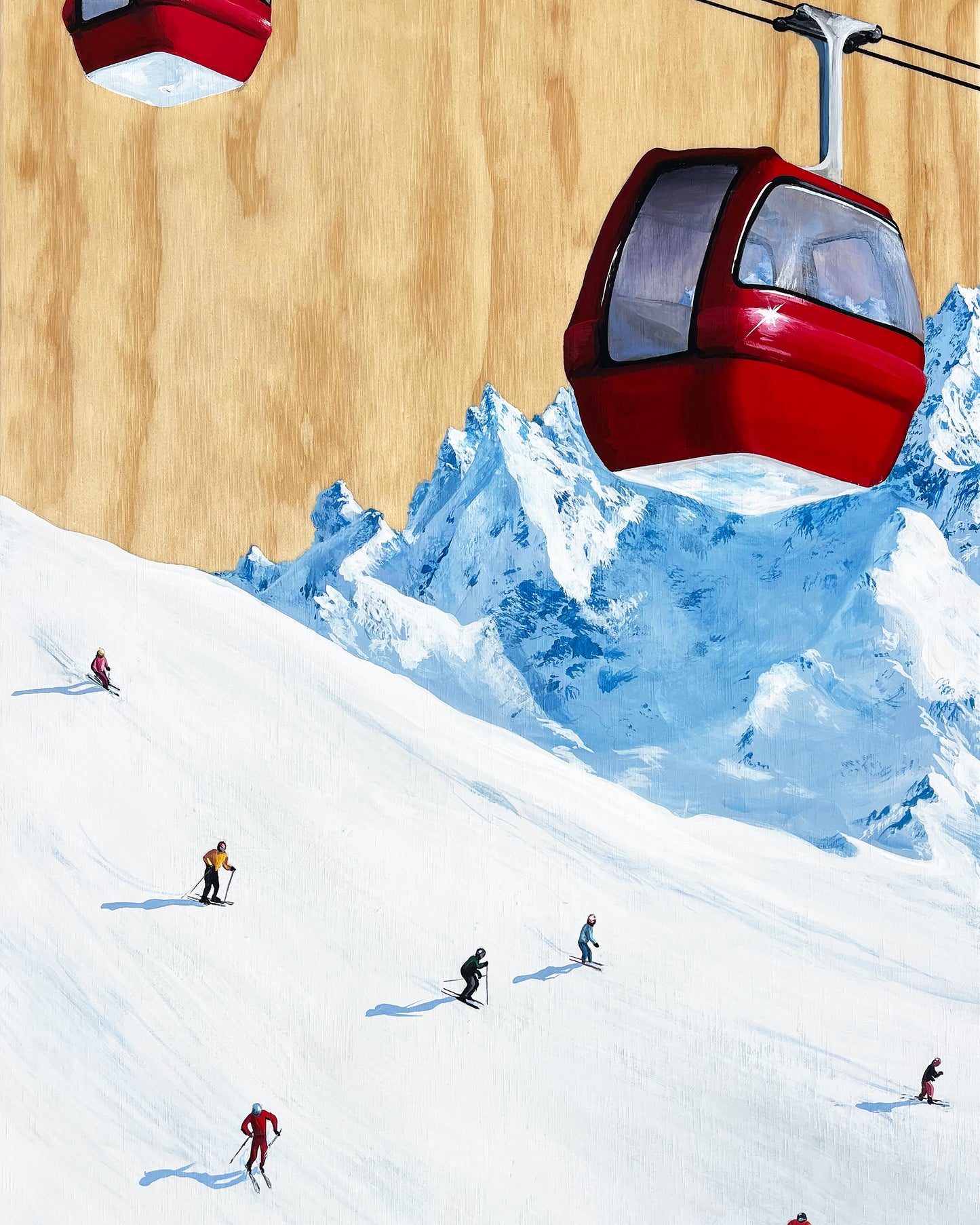 "Après Ski" No. 1 Original Painting