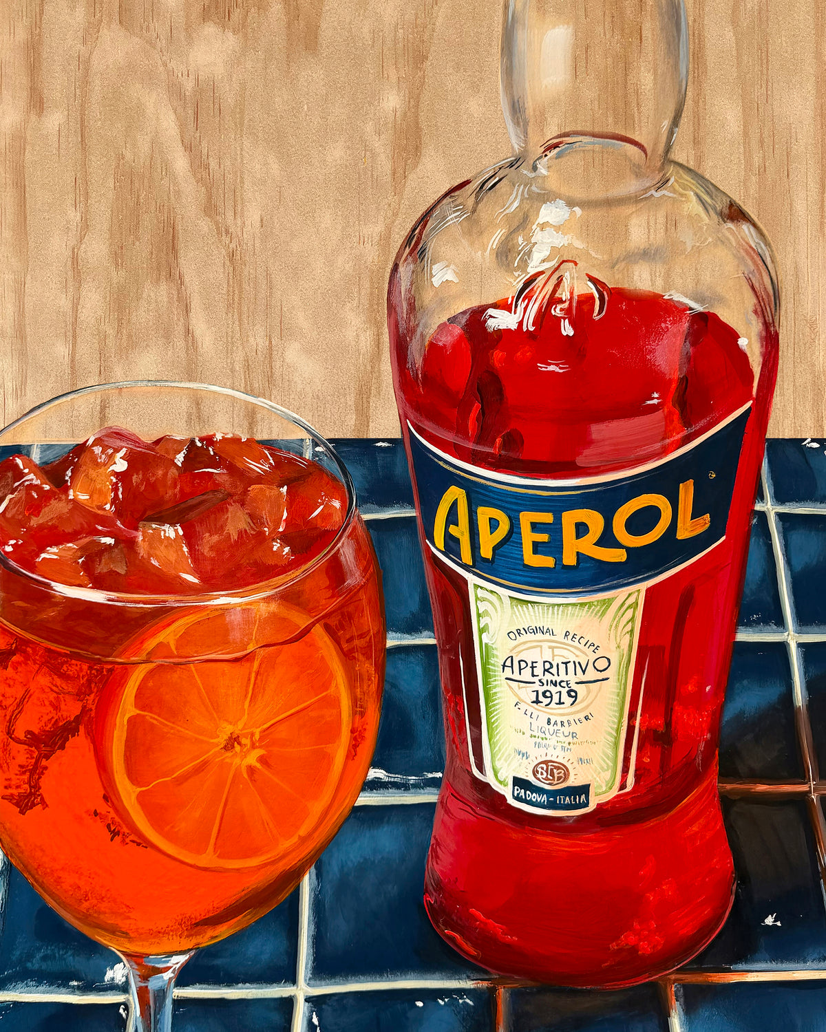 "Spritz Season" No.2 Original Painting