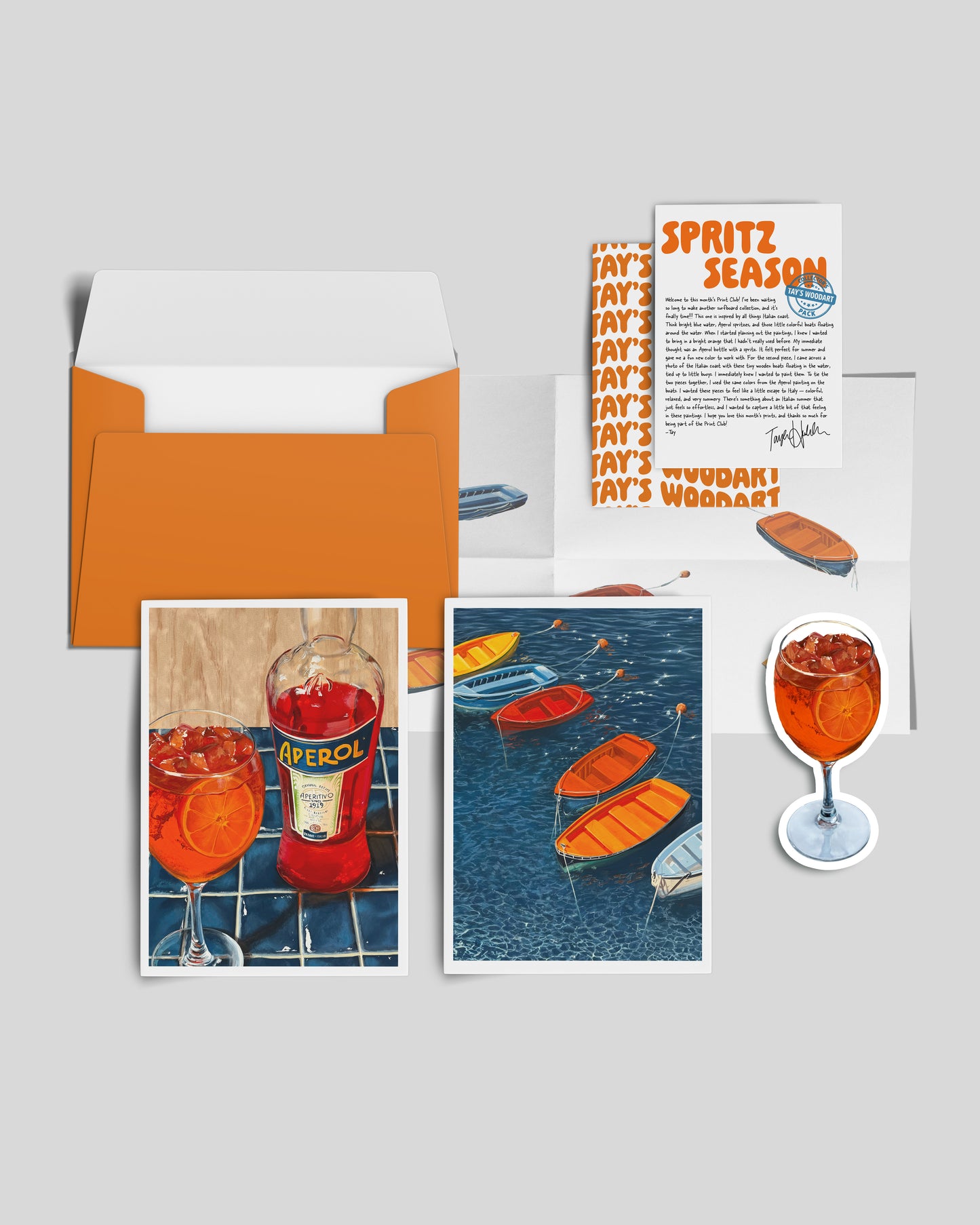 "Spritz Season" Pack (Print Club Archive)
