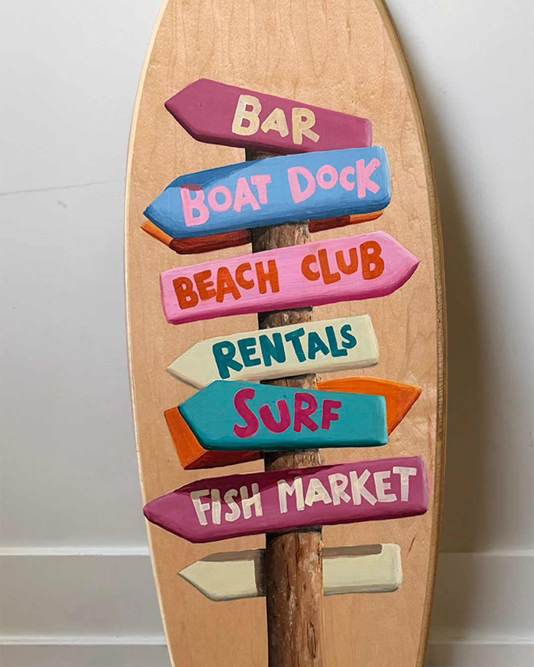 "Surf Club" No.2 Original Painting