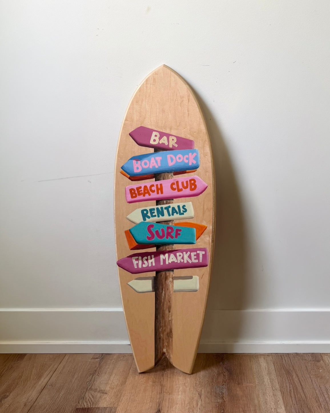"Surf Club" No.2 Original Painting