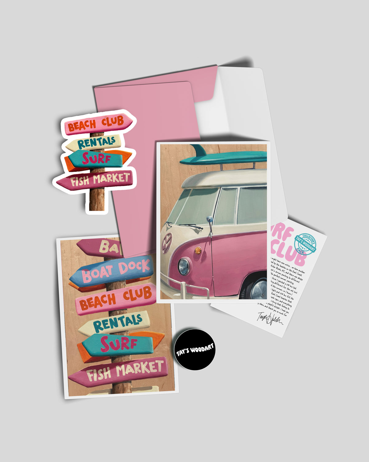 "Surf Club" Pack (Print Club Archive)
