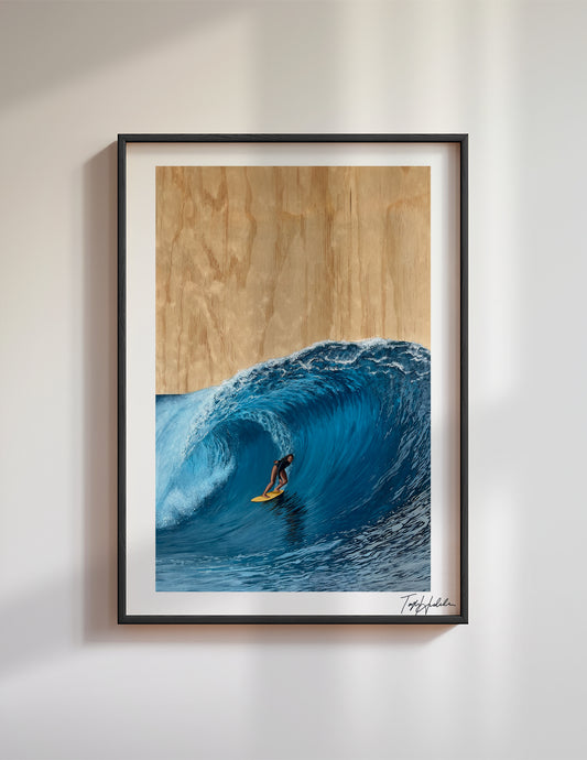 "WAVE RIDER" PRINT